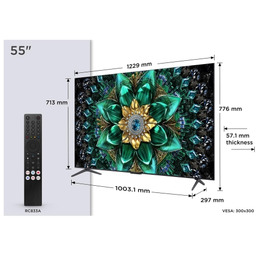 TV SET LCD 55" QLED 4K/55Q6C TCL