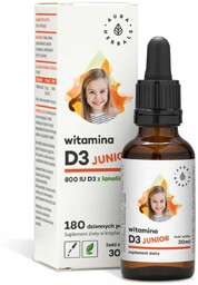 Aura Herbals - Witamina D3 800 IU Junior