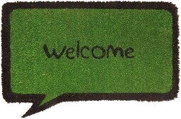 oKu-Tex Wycieraczka kokosowa, mata kokosowa, Comic Design, Welcome,
