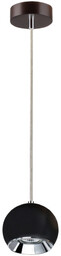 Lampa wisząca z drewna Ball w zestawie 1xLED