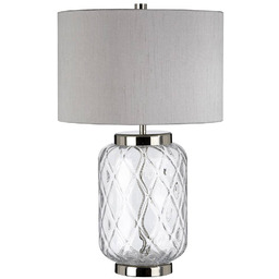Quintiesse Lampa stołowa SOLA QN-SOLA-TL-S srebrna