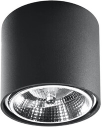 Plafon TIUBE czarny SL.0697 - Sollux Sprawdź kupon