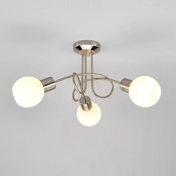 Lampa sufitowa Elaina Lindby, możliwość ściemniania, aluminiowy /