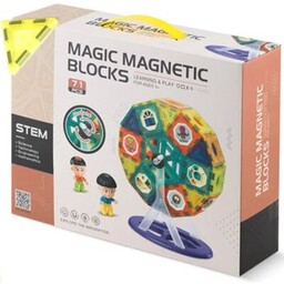 RICOKIDS Klocki magnetyczne Magic Magnetic Blocks RK-769