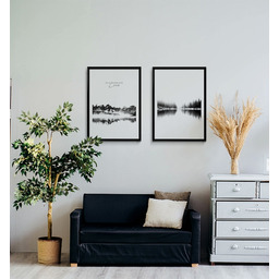 Pakamera Zestaw dwóch plakatów - Jezioro/Do all..