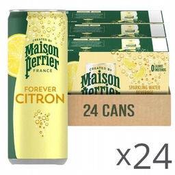 Perrier Woda Mineralna Gazowana Citron Vert Limoen -