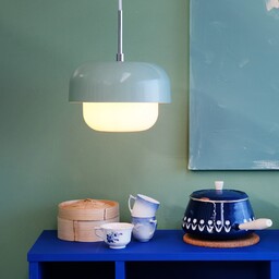 Lampa Wisząca Dyberg Larsen, Haipot, ściemnialny, zielony, salon,