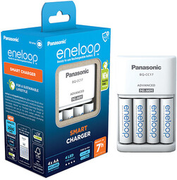 Panasonic Ładowarka Eneloop SMART Charger + 4x AA