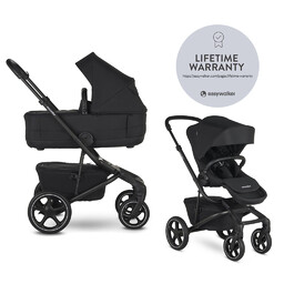 EASYWALKER Wózek wielofunkcyjny Jimmey 2w1 Pepper Black LITE
