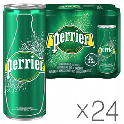 Perrier Woda Mineralna Gazowana Delikatnie Gazowana - Puszka