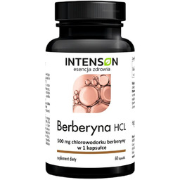 INTENSON Wsparcie Wątroby Berberyna HCL 60 tabletek