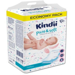 Kindii Pure&Soft Podkłady jednorazowe, 60x40 cm - 30szt