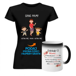 Komplet dla mamy - Gang mamy + Dziękuję