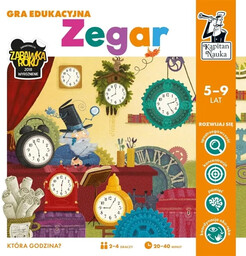 Kapitan Nauka. Gra edukacyjna. Zegar - praca zbiorowa
