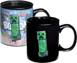 Paladone Minecraft Creeper kubek syntetyczny z funkcją zmiany