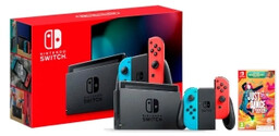 Nintendo Switch Joy-Con v2 Czerwono-niebieski + Just Dance