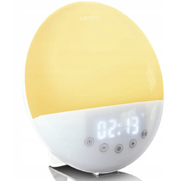 SMART RADIO BUDZIK Z LAMPA LED RGB TUYA