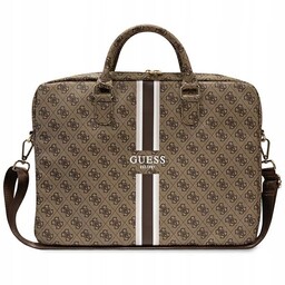 Guess Torba na laptopa do 16" brązowa, stylowa