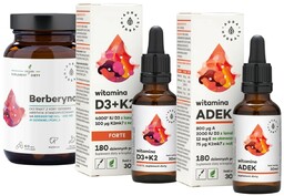 Aura Herbals Zestaw Witaminy + Berberyna