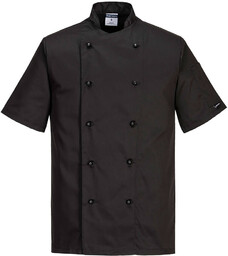 PORTWEST C734 BLUZA SZEFA KUCHNI KENT; CZARNY