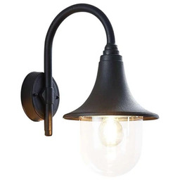 Lindby - Nalevi Ścienna Lampa Ogrodowa Black