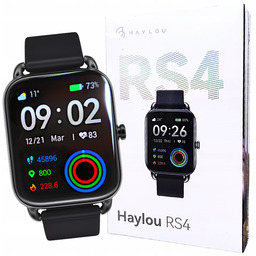 Smartwatch Haylou RS4 czarny SpO2 Amoled 1,78″