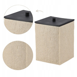 Kosz Na Śmieci Łazienkowy 8l pojemnik odpady kompaktowy