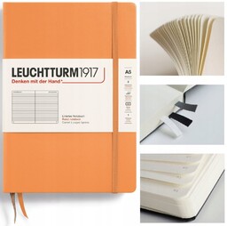 LEUCHTTURM1917 Notatnik Notes Medium A5 Linia twarda oprawa
