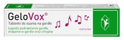 GeloVox czarny bez, 20 tabletek do ssania