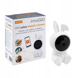 Kamera domowa Wi-Fi InnoGIO elektroniczna niania GIOsafety Rabbit