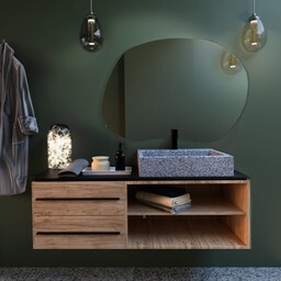 LUSTRO NIEREGULARNE 100x70 cm, bez ramki