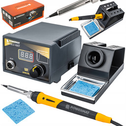 Stacja Lutownicza Precyzyjna Lutownica Grot Regulacja Temp. 480°C