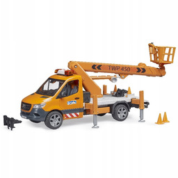 Bruder 02679 Samochód z podnośnikiem koszowym Mercedes Sprinter