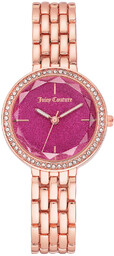 Zegarek JUICY COUTURE JC1208HPRG. Kwarcowy, Kolor różowy. Kobieta.