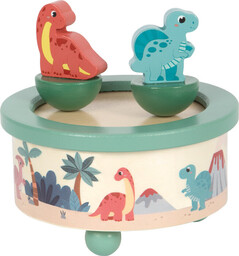 Pozytywka dla dzieci Dino Small Foot 12628 drewniane