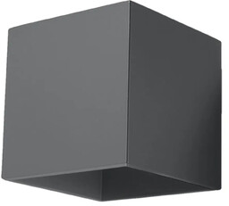 Kinkiet QUAD 1 antracyt SL.0565 - Sollux Sprawdź