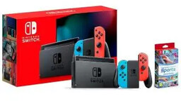 Nintendo Switch Joy-Con v2 Czerwono-niebieski + Switch Sports