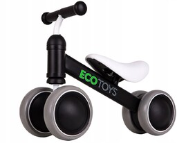 Rowerek Biegowy Treningowy Mini Rower Dla Dzieci Czarny