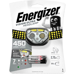Energizer Latarka czołowa Vision Ultra 450 lumenów 50h