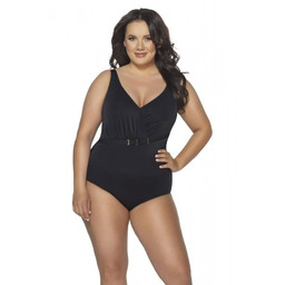 Strój kąpielowy Ava skj 48 czarny plus