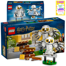 Lego  hedwiga z wizytą na ul. privet