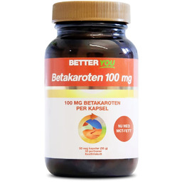 Better You Premium Beta-karoten 100 mg Wegan 50