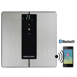 9w1 Inteligentna Analityczna Waga Łazienkowa Smart Bluetooth Inox