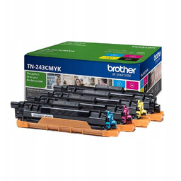 Toner Brother TN243 Cmyk Zestaw Black+Cyan+Magenta