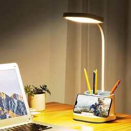 Lampka Biurkowa Led Platinet Pen Holder Biala 4W