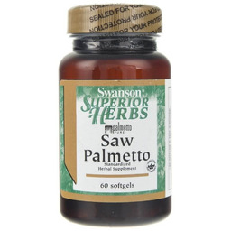 Swanson Saw Palmetto extract 320mg 60sgels