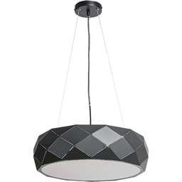 Lampa wisząca Reus 3xE27 czarna LP-8069/1P BK -