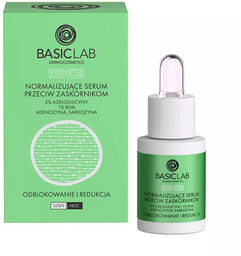 BasicLab Odblokowanie i Redukcja Normalizujące serum przeciw zaskórnikom