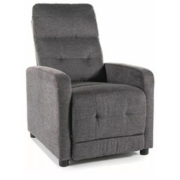 Fotel rozkładany Otus Brego Ciemny Szary