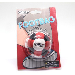 Zośka catchy footbag, czarno-czerwona YoYoFactory, gra zręcznościowa
